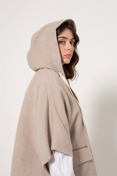 Capa Estilo Poncho De Alpaca